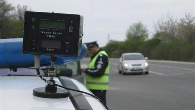 Полицейска акция в шуменска област - санкционирани са 230 нарушители на скоростта